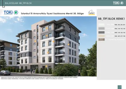 21. RAL KODLARI BB_TİPİ BLOK
