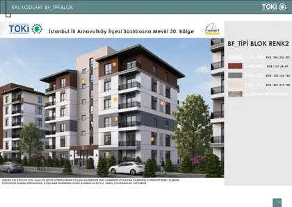 29. RAL KODLARI BF_TİPİ BLOK
